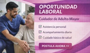 Lee más sobre el artículo Cuidador de Adulto Mayor