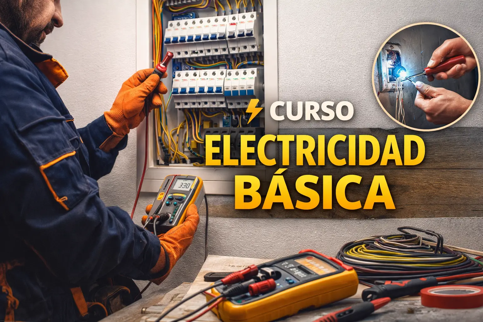 Lee más sobre el artículo Curso Electricidad Básica