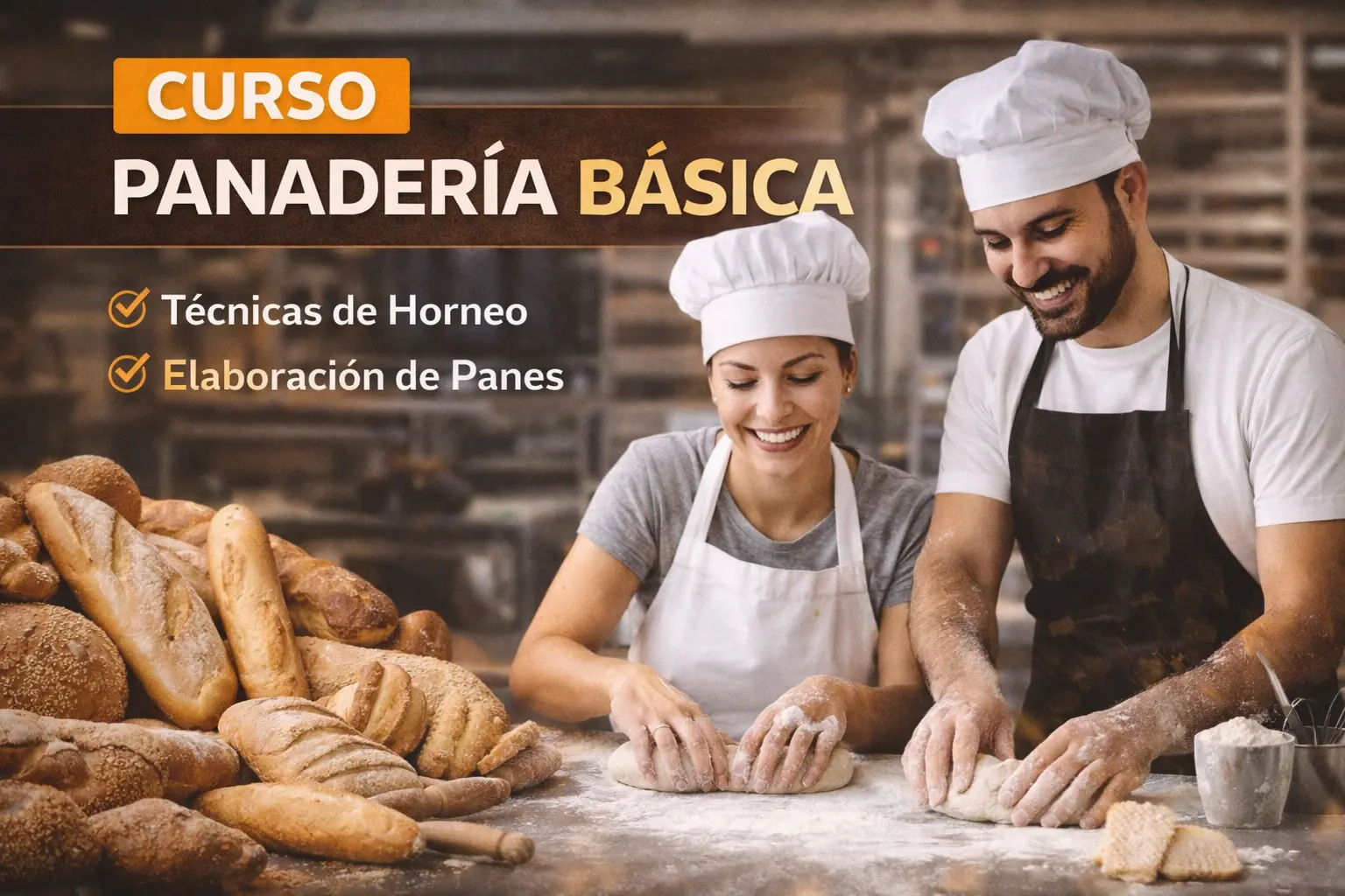 Lee más sobre el artículo Curso Panadería Básica