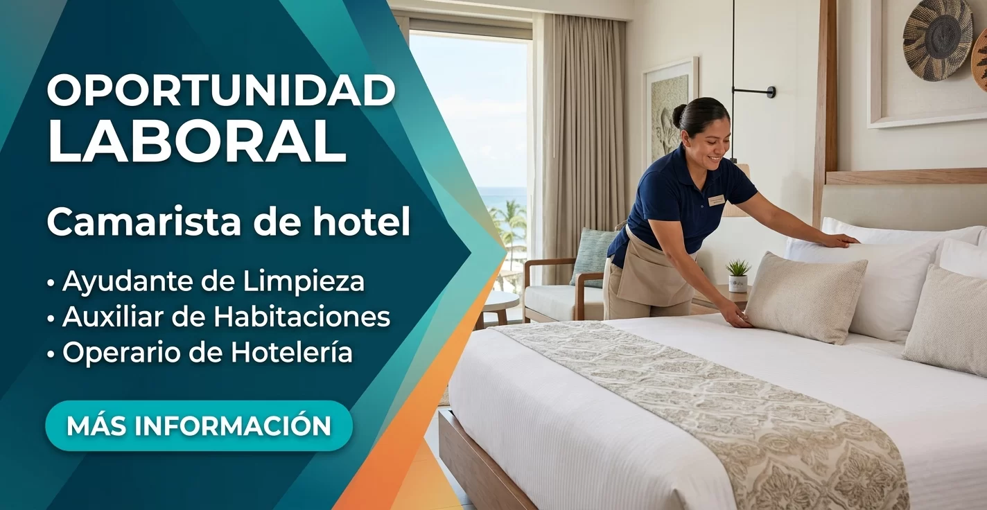 Lee más sobre el artículo Camarista de hotel