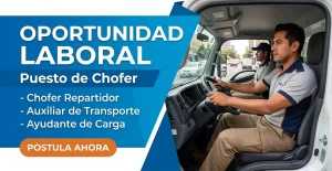 Lee más sobre el artículo Trabajo de Chofer: Vacantes, Requisitos y Sueldo
