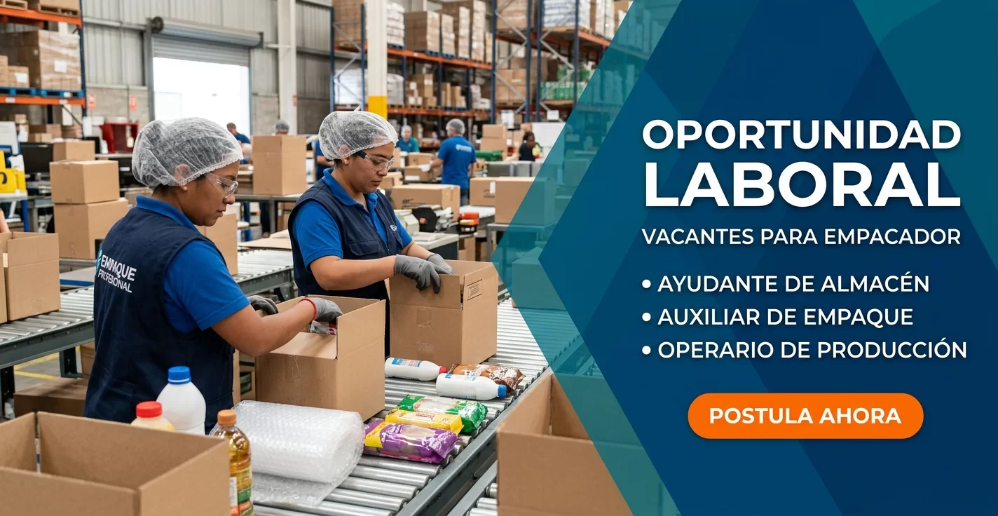 Lee más sobre el artículo Trabajo de Empacador: Salario, Beneficios y Nuevas Vacantes Disponibles
